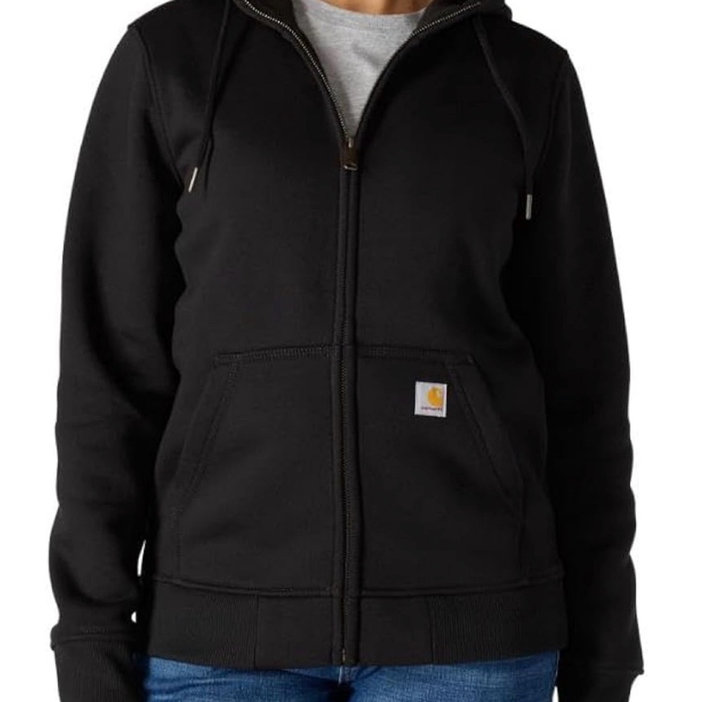 Carhartt Women's Black Full-Zip Hoodie